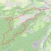 Trace GPS Esneux- parc du Mary, itinéraire, parcours