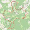 Trace GPS Gorges de l'Aveyron, itinéraire, parcours