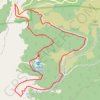 Trace GPS Les chevaux de Mérens - Sentenac d'Oust, itinéraire, parcours