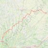 Trace GPS L'Isle-Jourdain - Retenue de l'Arrêt Darré, itinéraire, parcours