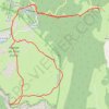 Trace GPS Mémorial de Vassieux et plateau des Gagères, itinéraire, parcours