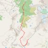 Trace GPS Tête Nord des Fours depuis Notre-Dame de la Gorge, itinéraire, parcours