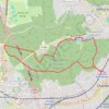 Trace GPS Forêt de Fausses Reposes, itinéraire, parcours