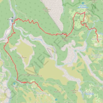 Trace GPS Tour de Mafate : De Cayenne à l'îlet Malheur, itinéraire, parcours