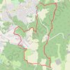 Trace GPS Marche Beaucourt, itinéraire, parcours