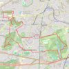 Trace GPS Entre Sceaux et la Vallée aux loups, itinéraire, parcours