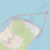 Trace GPS Terdav - Eoliennes - J5 - Tour de Stromboli en bateau, itinéraire, parcours