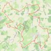 Trace GPS Courcemont - Autour du Chesnay, itinéraire, parcours