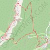 Trace GPS Tour Percée, pas de Ragris et Aulp du Seuil (Chartreuse), itinéraire, parcours