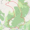 Trace GPS Caillac-Pech de Rouby, itinéraire, parcours