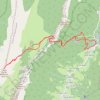 Trace GPS Lance Sud de Malissard, itinéraire, parcours