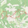 Trace GPS Le Pas du Loup, itinéraire, parcours