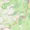 Trace GPS Lacs d'Auvergne J4, itinéraire, parcours