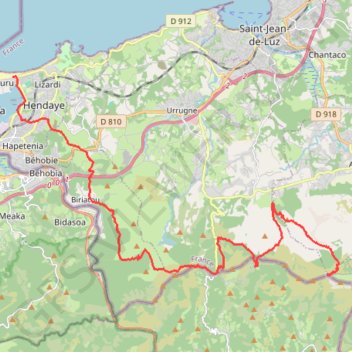Trace GPS ITINÉRAIRE-27km-IBP135-hiking, itinéraire, parcours