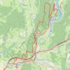 Trace GPS Autour de Neuville-sur-Ain, itinéraire, parcours