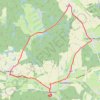 Trace GPS Les étangs du Sundgau, itinéraire, parcours