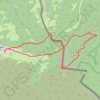 Trace GPS Dans la forêt de Roppeviller vers l’Alschlossfelsen, itinéraire, parcours