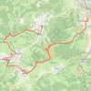 Trace GPS trace, itinéraire, parcours