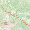 Trace GPS GR406 De Grasse (Alpes-Maritimes) à Barrême (Alpes-de-Haute-Provence), itinéraire, parcours