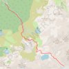Trace GPS Rando au glacier de Freydane depuis Cheverney, itinéraire, parcours