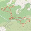 Trace GPS Allauch - Pichauris - Château de Ners - Puits de l'Aroumi, itinéraire, parcours