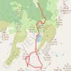 Trace GPS Pic des Trois Comtes par la vallée du Garbet, itinéraire, parcours