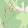 Trace GPS Samoëns, le Môle, itinéraire, parcours
