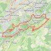 Trace GPS Chemins du Sud de Besançon, itinéraire, parcours