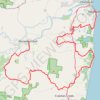 Trace GPS Murwillumbah - Kingscliff, itinéraire, parcours