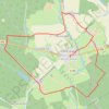 Trace GPS Autour de Saint-Michel-des-Andaines, itinéraire, parcours