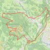 Trace GPS Le Mont de Gez en circuit - Argelès-Gazost, itinéraire, parcours