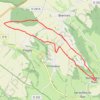 Trace GPS Verseilles les grandes combes, itinéraire, parcours