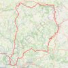 Trace GPS Parcours 200km, itinéraire, parcours