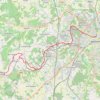 Trace GPS Angoulème / Châteauneuf-sur-Charente, itinéraire, parcours