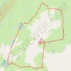 Trace GPS Lacs et Pointe de Lanserlia - Vanoise, itinéraire, parcours