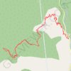 Trace GPS track, itinéraire, parcours