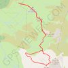 Trace GPS Pic du Cabaliros, itinéraire, parcours
