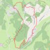 Trace GPS AUTOIRE 06 12:25:43, itinéraire, parcours