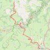 Trace GPS d'Allanche - St Flour, itinéraire, parcours