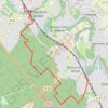 Trace GPS Forêt de Sénart, itinéraire, parcours