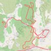 Trace GPS Montarnaud - Puech Bartelié, itinéraire, parcours