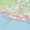 Trace GPS De Genova Est à Voltri, itinéraire, parcours