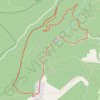 Trace GPS Sur les hauterus de belverne, itinéraire, parcours