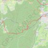 Trace GPS De Lutzelbourg à Saverne, itinéraire, parcours