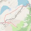 Trace GPS Col de la Terrasse, itinéraire, parcours