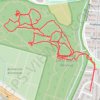 Trace GPS High Wood Internal Paths Woodley, itinéraire, parcours