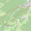 Trace GPS Circuit de Bertraménil à l'Étang du Bult, itinéraire, parcours