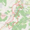 Trace GPS Circuit VTT N°22 - "Circuit de la Saintonge boisée", itinéraire, parcours