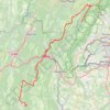 Trace GPS Lelex-Hauteville, itinéraire, parcours