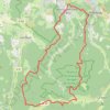 Trace GPS Au-dessus de Gerardmer, itinéraire, parcours